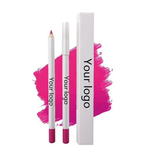 Lip liner pencil matte custom private label waterproof vegan cosmetics white makeup