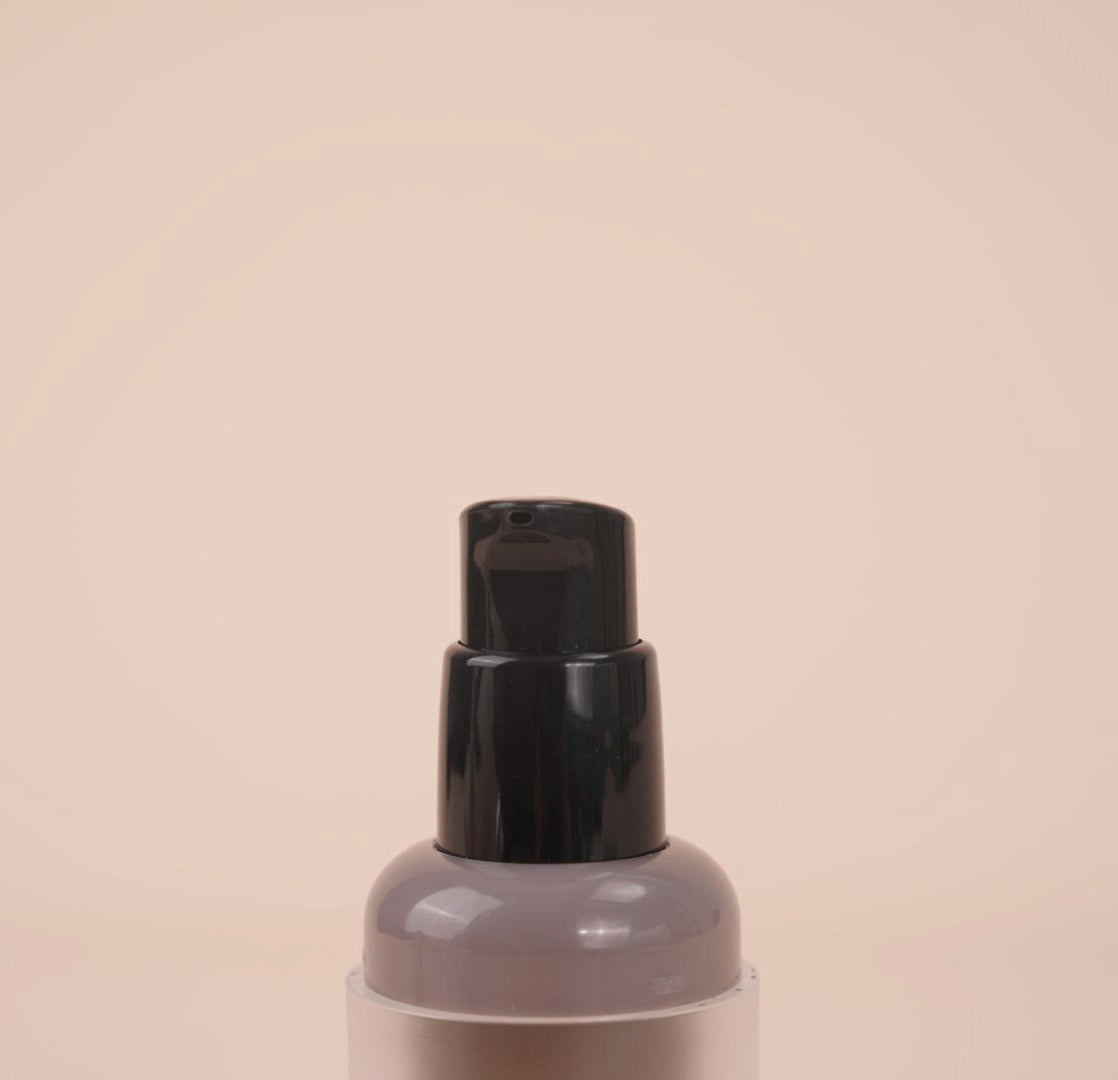 FOUNDATION OEM&ODM full coverage makeup matte silver cap capsule bottle