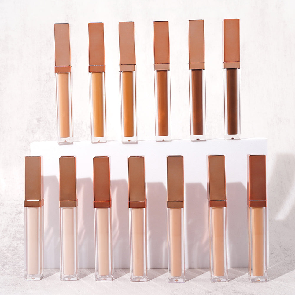 CONCEALER OEM private label vegan waterproof full coverage rose gold cap conceal