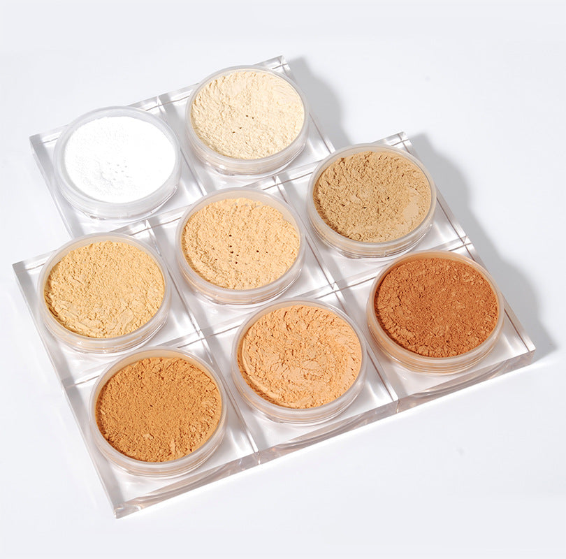 LOOSE POWDER waterproof cruelty-free long lasting cosmetics beige cap setting powder