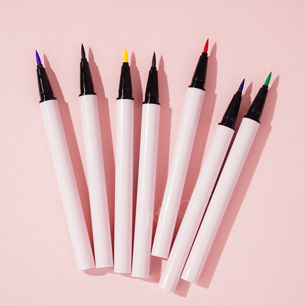 EYELINER pencil waterproof long lasting cruelty-free custom private label pink cosmetics