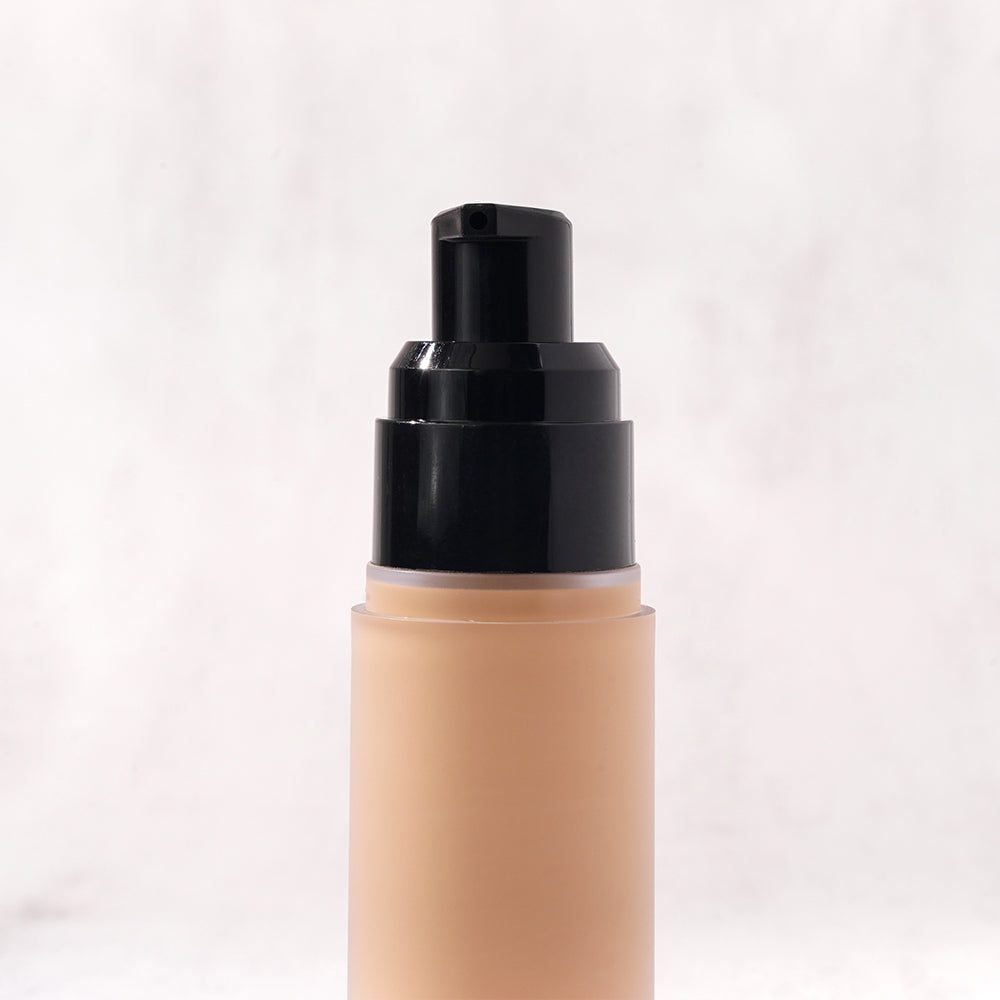 FOUNDATION matte full coverage waterproof vegan hot sale transparent cap circle makeup