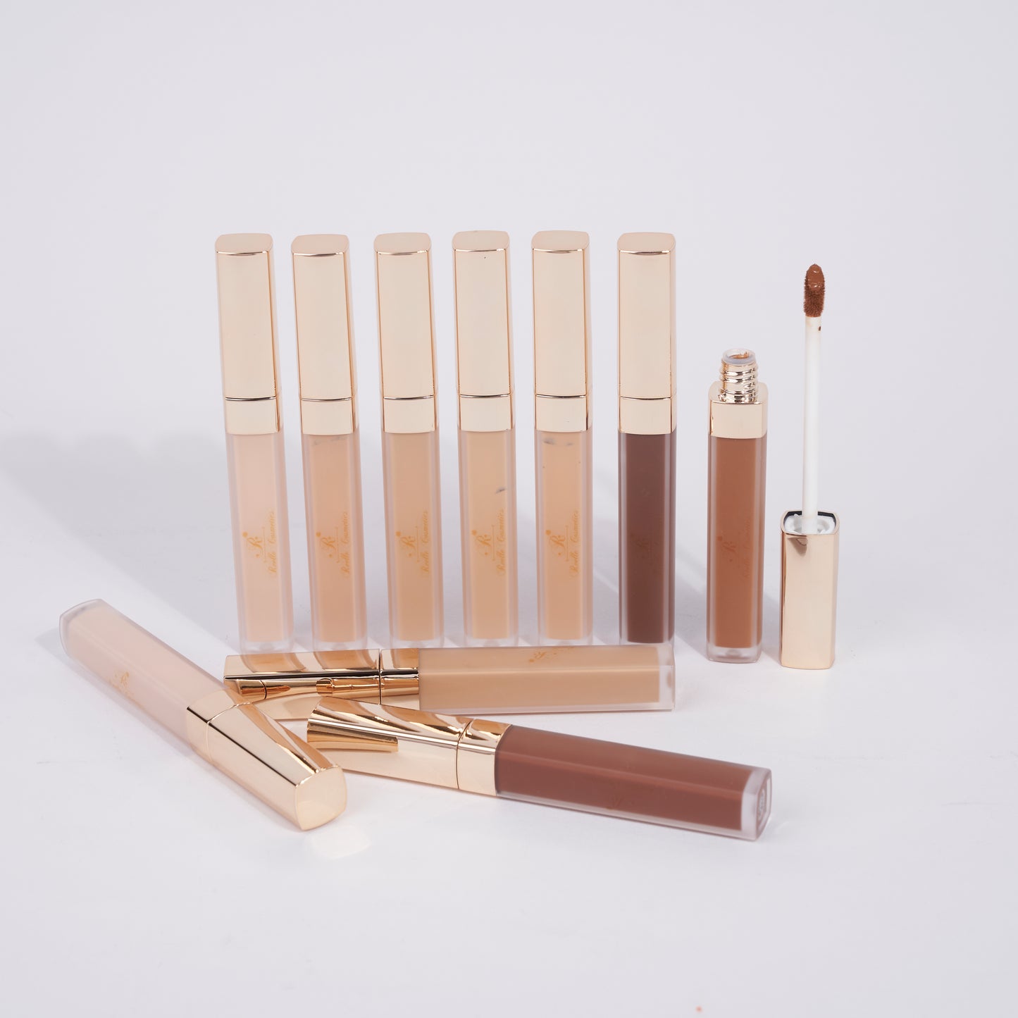 CONCEALER OEM private label vegan waterproof full coverage gold cap conceal