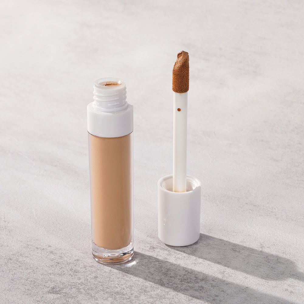 CONCEALER custom private label high coverage best waterproof white cap round tube