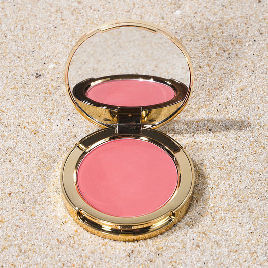 BLUSH powder high color cruelty-free custom private label gold packing makeup