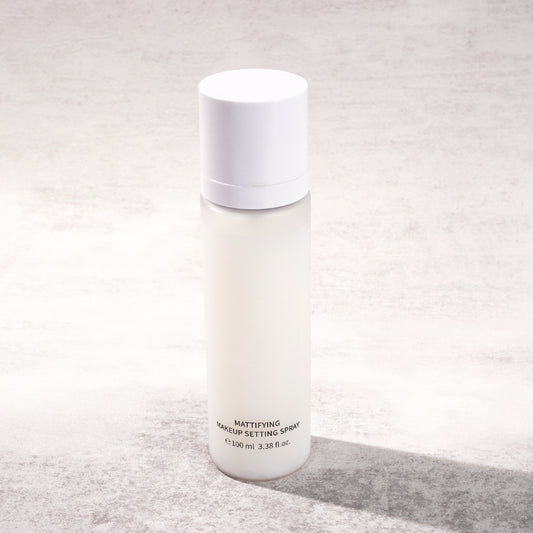 SETTING SPRAY matte face cosmetics waterproof long lasting vegan white cap