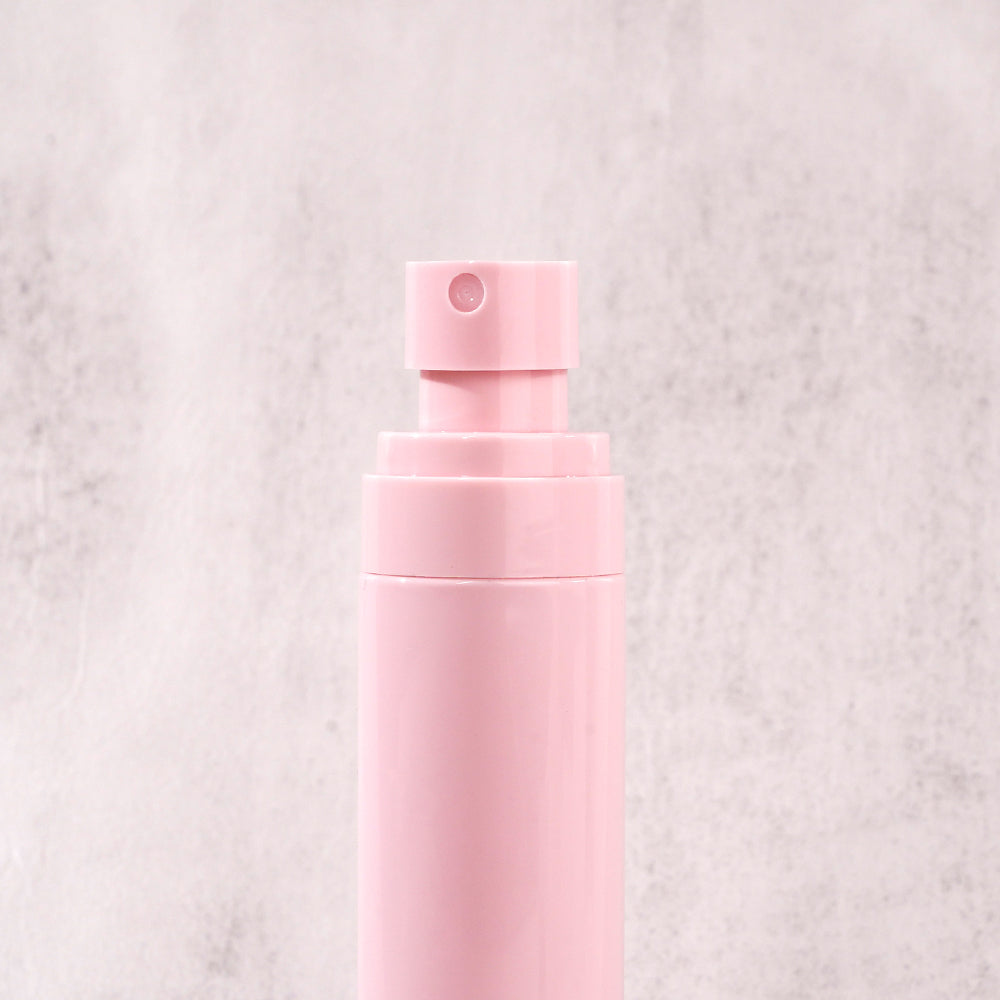 SETTING SPRAY matte 100ml waterproof long lasting makeup vegan pink bottle