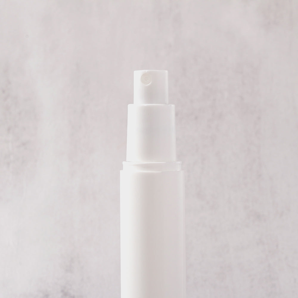 SETTING SPRAY matte waterproof long lasting makeup vegan white bottle