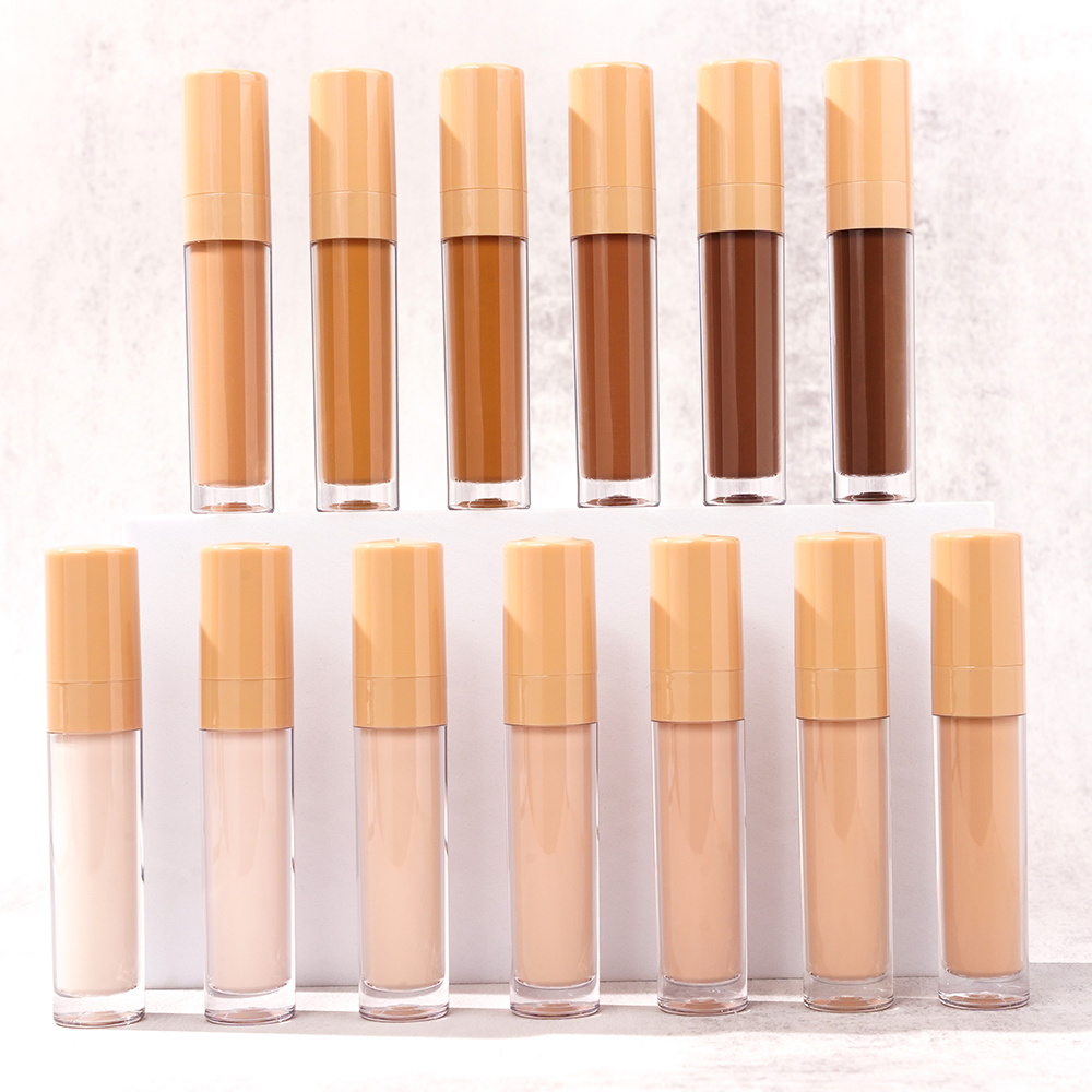 CONCEALER custom private label high coverage best waterproof brown cap round tube