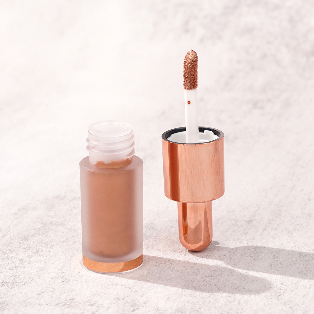 LIQUID HIGHLIGHTER new unique design rose gold cap luxury long-lasting makeup