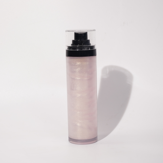 SETTING SPRAY shimmer waterproof long lasting makeup transparent bottle