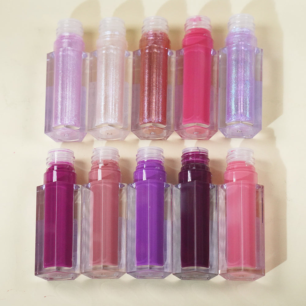 custom lip gloss manufacturer shimmer