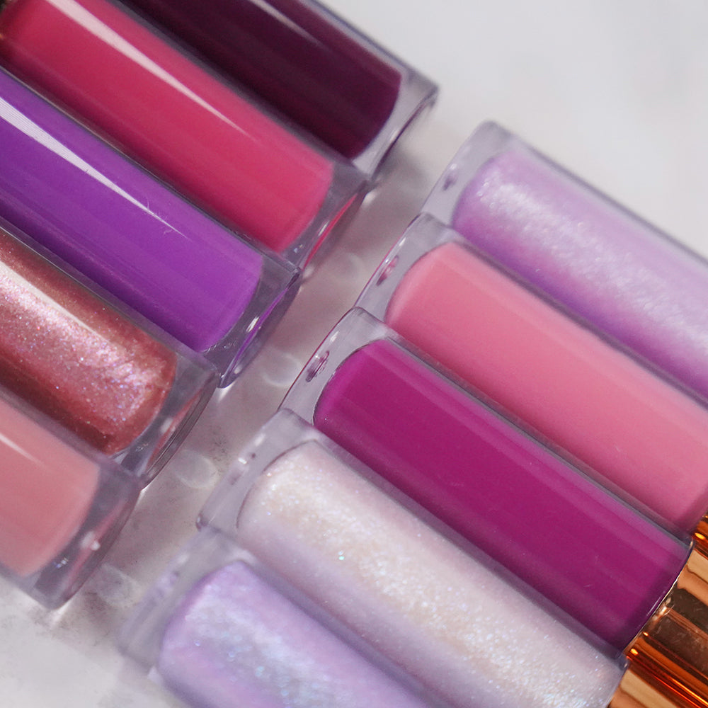 OEM&ODM vegan bulk lip gloss manufacture