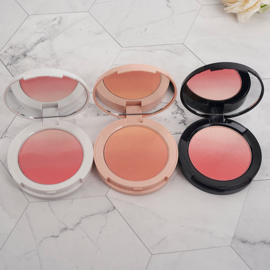 BLUSH gradient color custom logo vegan cosmetics waterproof unique design