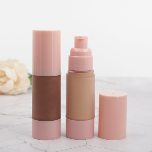 FOUNDATION matte waterproof full coverage cruelty-free cosmetics pink cap